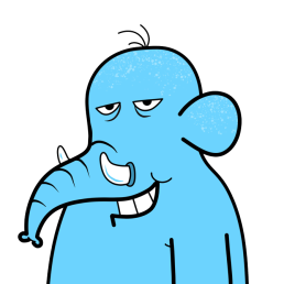 Ugly Zoo Elephant